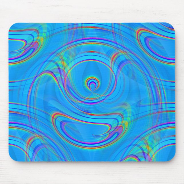 Lost in Thought, A Digital Abstract Mouse Pad (Front)