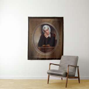 Lost in Thought by Henry Guillaume Schlesinger Tapestry