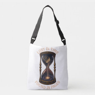 Lost In Time Found In Pages Crossbody Bag