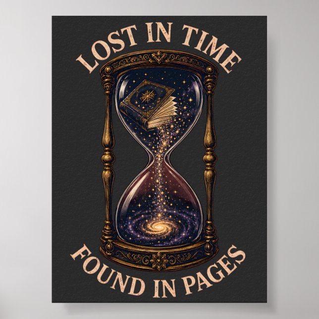 Lost In Time Found In Pages Poster (Front)