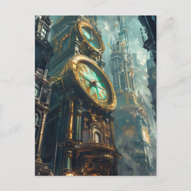 Lost in Time Postcard (Front)
