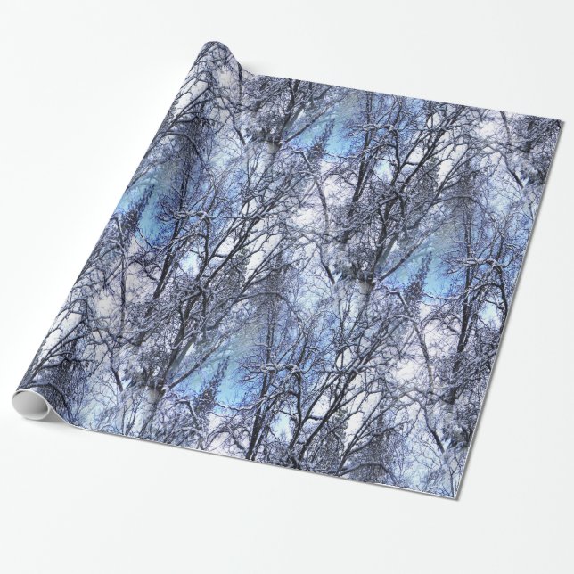 Lost in Winter... Wrapping Paper (Unrolled)