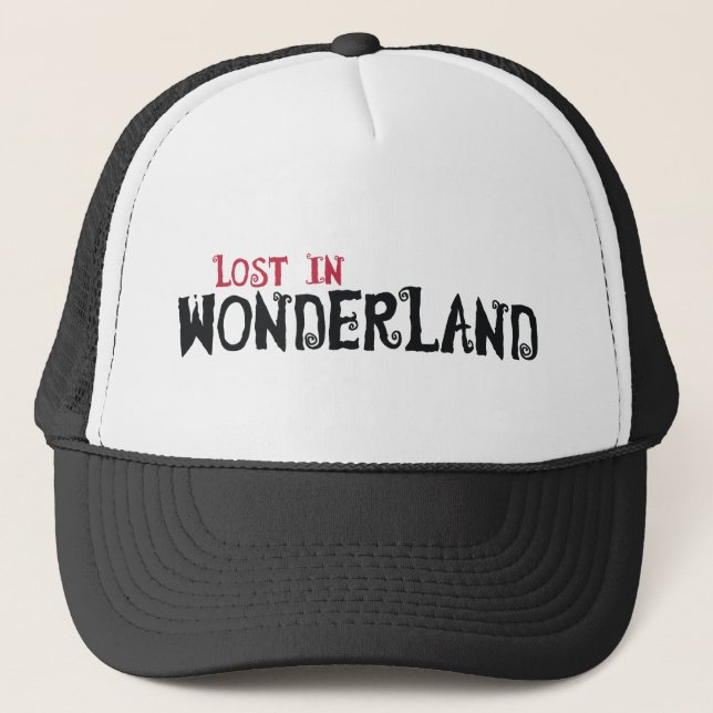 Lost in Wonderland Trucker Hat (Front)