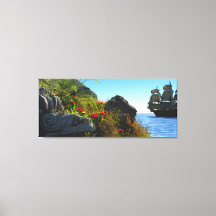 Lost Island Canvas Print