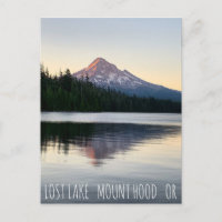 Lost Lake Mount Hood Oregon Sunrise Reflections