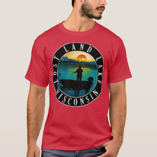 Lost Land Lake Wisconsin Fishing T-Shirt
