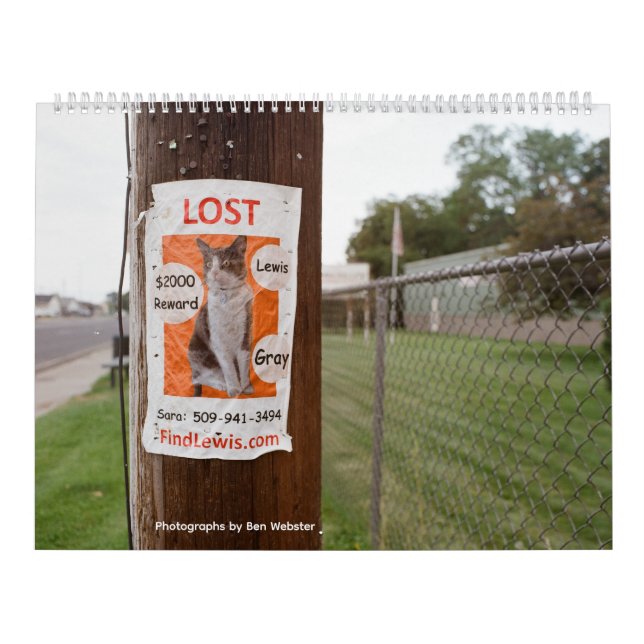 Lost Lewis Calendar (Cover)