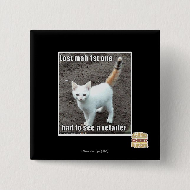 Lost Mah 1st One 15 Cm Square Badge (Front)