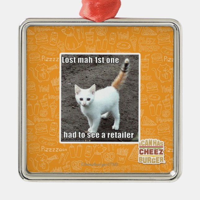 Lost Mah 1st One Metal Tree Decoration (Front)