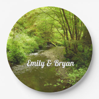 Lost Man Creek I at Redwood National Park Paper Plate