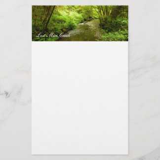 Lost Man Creek I at Redwood National Park Stationery
