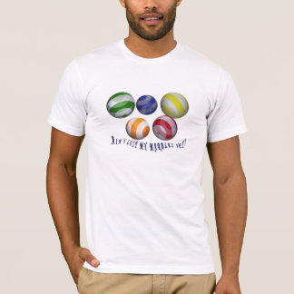 Lost my marbles male humourous T-shirt all-sizes
