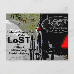 LoST on the Holmes County Trail, OH Postcard