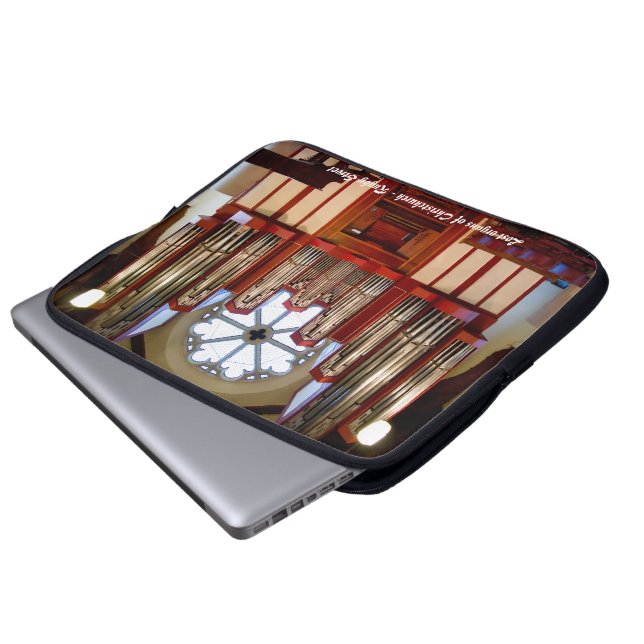 Lost organs of Christchurch, New Zealand Laptop Sleeve (Front Bottom)