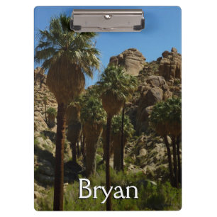 Lost Palms Oasis I at Joshua Tree National Park Clipboard