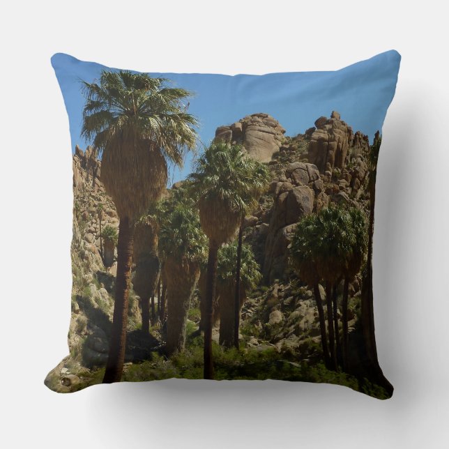 Lost Palms Oasis I at Joshua Tree National Park Cushion (Front)