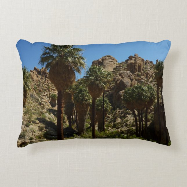 Lost Palms Oasis I at Joshua Tree National Park Decorative Cushion (Front)