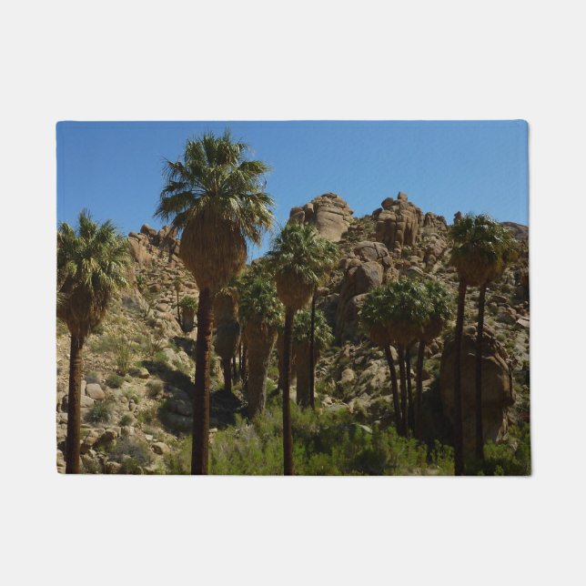Lost Palms Oasis I at Joshua Tree National Park Doormat (Front)