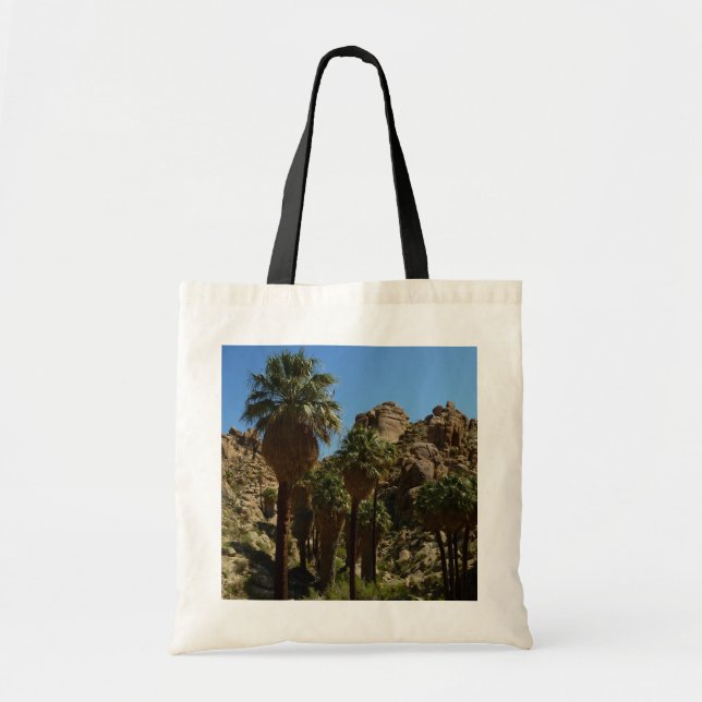 Lost Palms Oasis I at Joshua Tree National Park Tote Bag (Front)