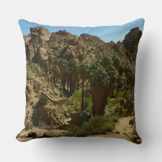 Lost Palms Oasis II at Joshua Tree National Park Cushion