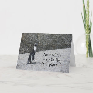 Lost Penguin Card