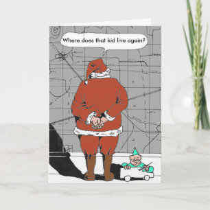 lost santa card