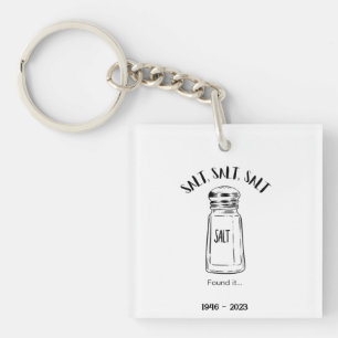 Lost shaker of salt - fond it key ring