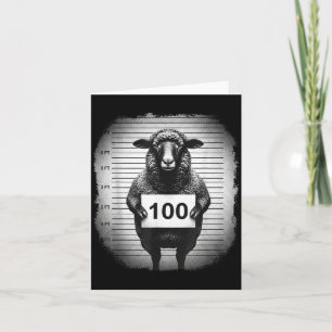 Lost Sheep And Found Wanted Mugshot Christian Men  Card