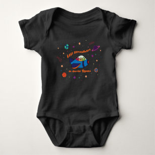 Lost somewhere in space baby bodysuit