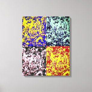 Lost soul on the street canvas print