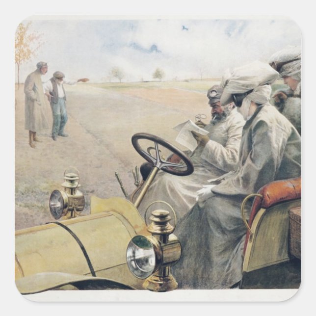 Lost! Square Sticker (Front)