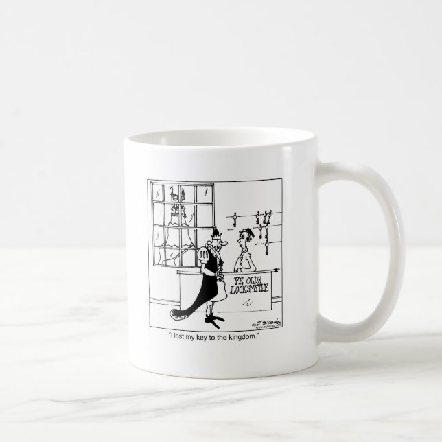 Lost The Key To The Kingdom Coffee Mug (Right)