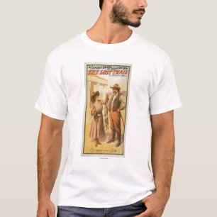 Lost Trail Comedy - Woman Fishing Western T-Shirt