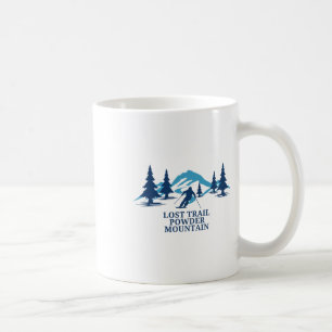 Lost Trail Powder Mountain Idaho Ski Resort Skiing Coffee Mug