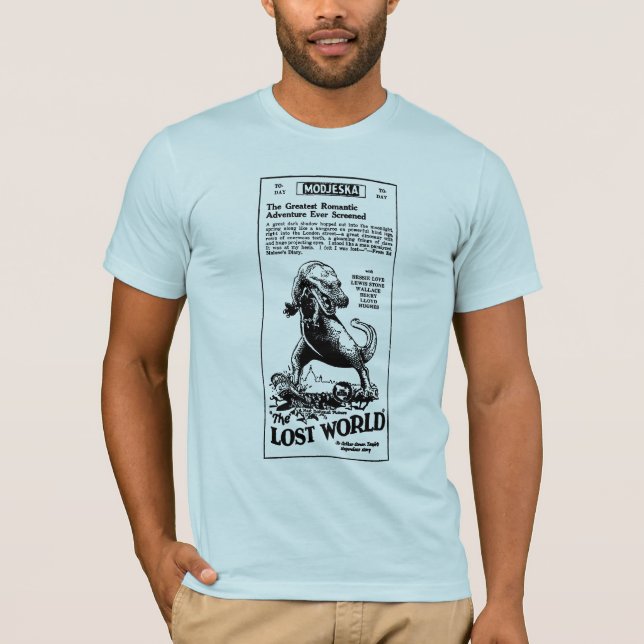 Lost World 1925 Arthur Conan Doyle novel T-Shirt (Front)