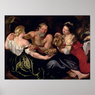 Lot and his daughters poster