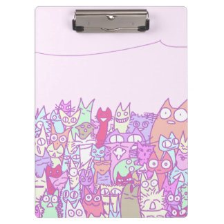 Lot Cats Clipboard