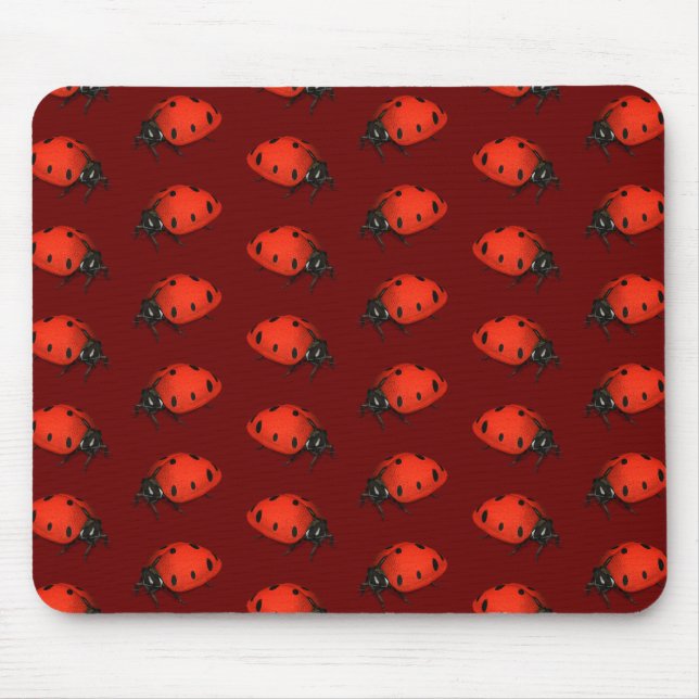 Lot Of Ladybugs Mouse Pad (Front)