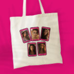 Loteria Mexican Board Game Bachelorette  Tote Bag<br><div class="desc">A cute custom loteria inspired tote bag for bachelorette parties and bridal parties. Add your own photos using the personalisation feature. Message me to add more cards/ for customised number of cards and special design requests.</div>