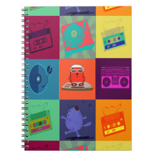 Lotería musical notebook