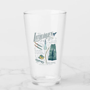 LOTHLORIEN™ Watercolor Collage Graphic Glass