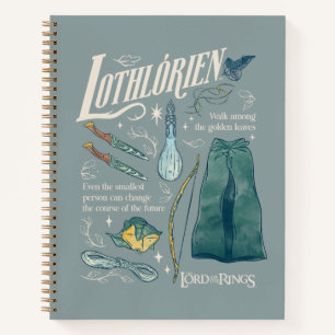 LOTHLORIEN™ Watercolor Collage Graphic Notebook