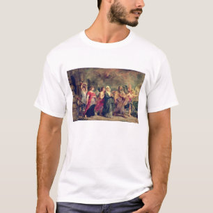 Lot's Family Leaving Sodom, 1625 (oil on panel) T-Shirt