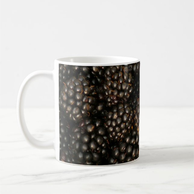 Lots of Blackberries Coffee Mug (Left)