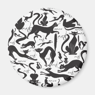 Lots of Cats Magnet