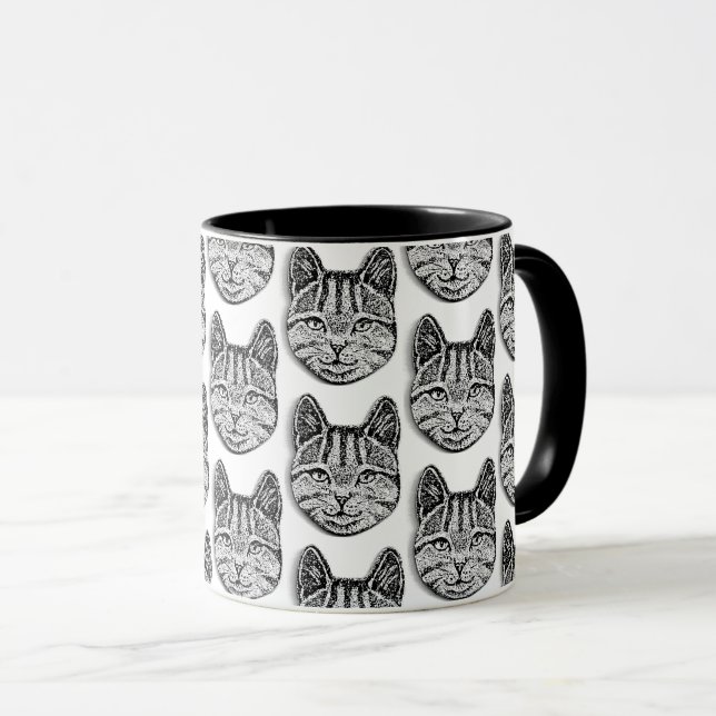Lots of Cats Mug (Front Right)