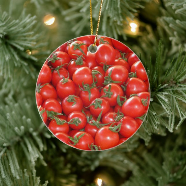 Lots of Cherry Tomatoes Ornament (Tree)