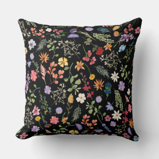 Lots of colorful flowers to decorate your home cushion