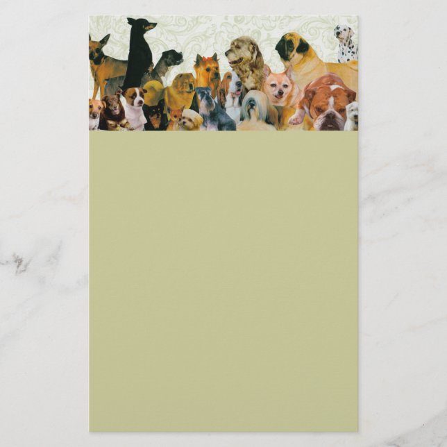 Lots of Dogs Collage Letterhead (Front)