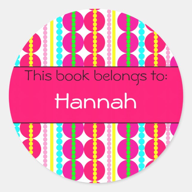 Lots of Dots! Book Label (Front)